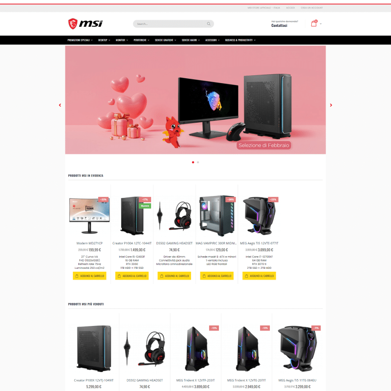 MSI - Store ufficiale Italia - IOHO